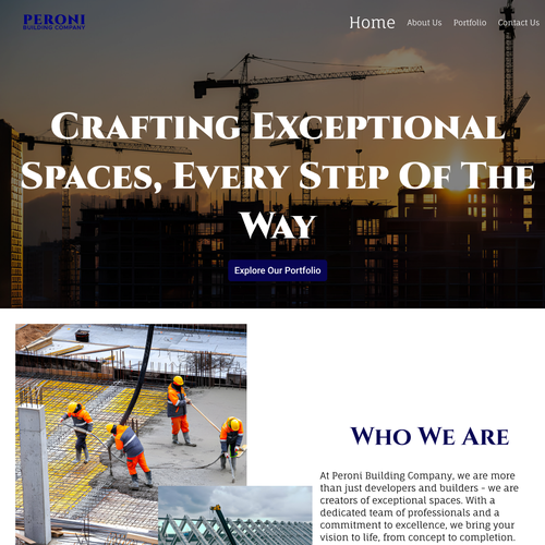 PBC website Design by Ciru