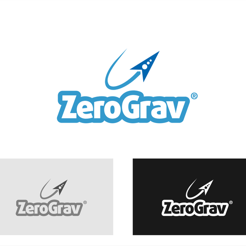 Nice, friendly logo for Zero Grav Design by Sr.Joe