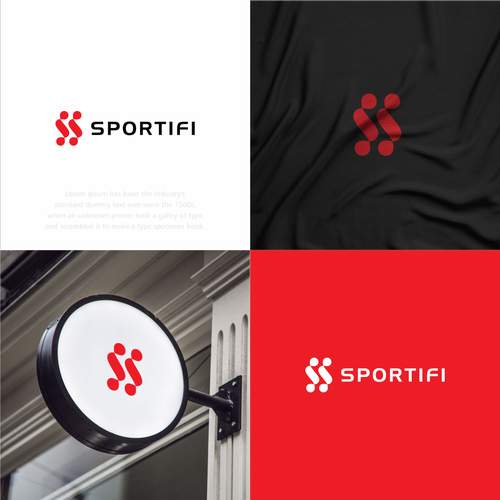 Design a sport app logo; app used for venue booking and player matching Design by eclass