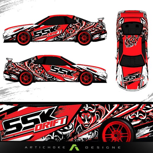 Create the next design for ssk drift  Diseño de RA_Graphics