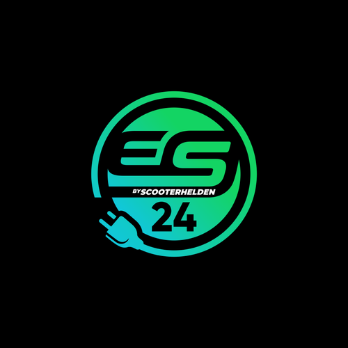 E-Scooter24 sucht DICH! Designe unser Logo! Round Logo Design! Design by kunz