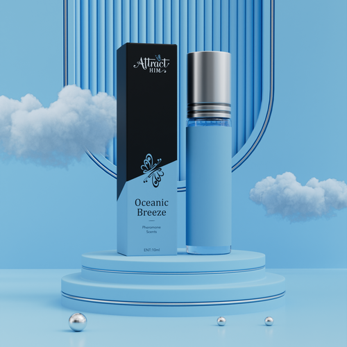 Design Perfume Box and Label for "Attract Him" scent to appeal to women Design by podbara