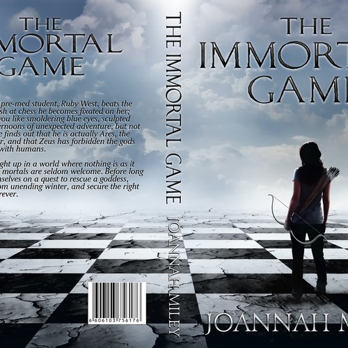 Unique book cover for suspenseful paranormal-romance novel! Design by Chameleonstudio74