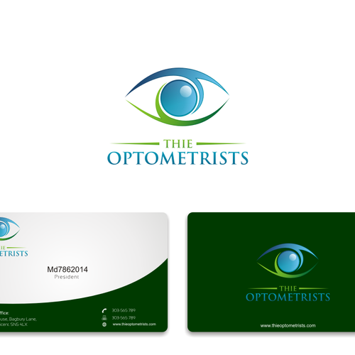 Thie Optometrists needs a new logo and business card Réalisé par Blesign™