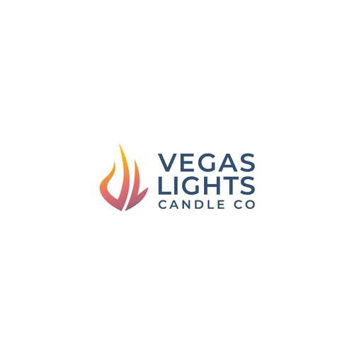 Design a modern fun logo for a candle company in Las Vegas Design by aldams