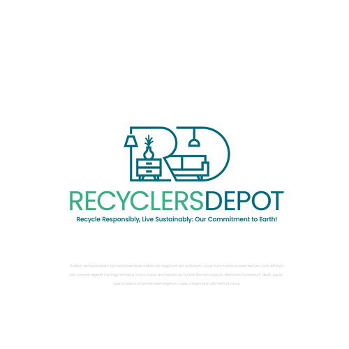 Recyclers Depot, Launching online soon with your help! Design by Jamal Jiare ™