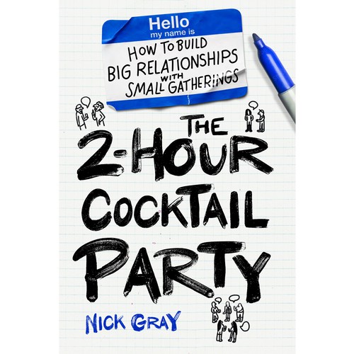 Fun cover for how-to guidebook / manual about PARTIES! Design by semnitz™