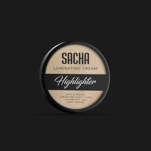 Sacha Luminating Cream Highlighter Design by Baba Gafarov