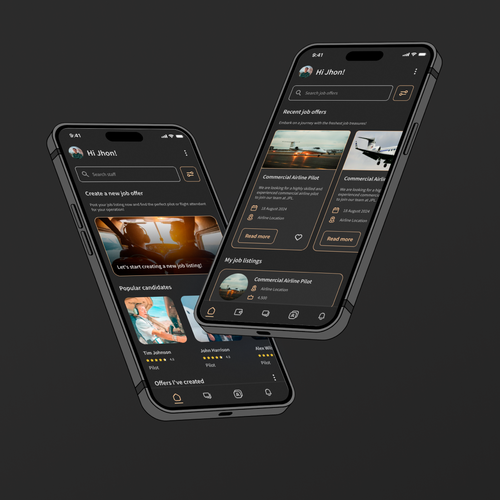 Designs | Private Jet Pilots | App design contest
