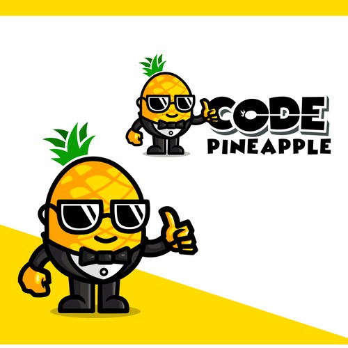 Logo needed for "Code Pineapple" - A mission of mystery and fun [2nd place wins too!] Design by Molyvi