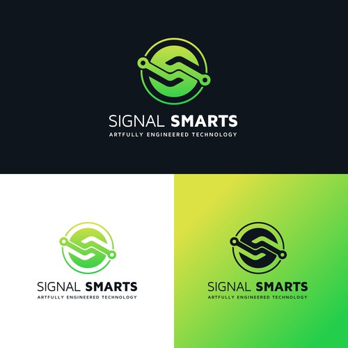 Design a Modern, Geometric Logo for Signal Smarts: We are Network and Wireless Technology Artists!! Design réalisé par cs_branding