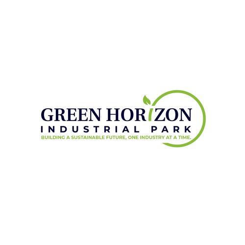 Green Horizon Industrial park Logo Design by AjiCahyaF