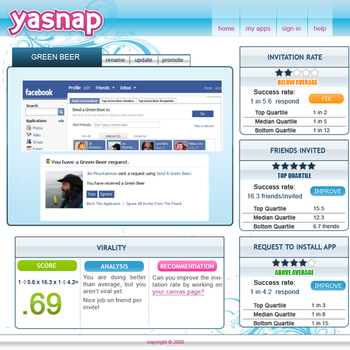 Social networking site needs 2 key pages Design von KimKiyaa