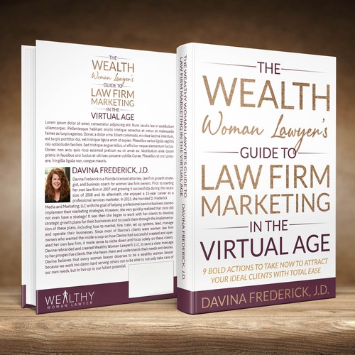 Design a great business book cover that conveys authority and clarity Design by FalahStudio