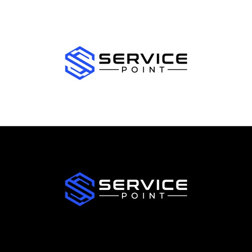 Service Point - Create New Logo and Brand Identity Design by Shanawas7