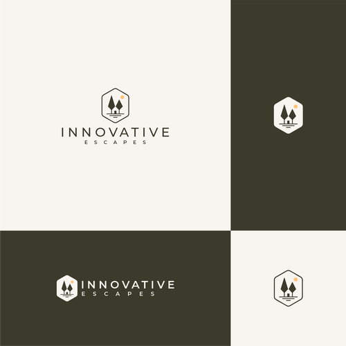 "Design a logo for a company building studios, retreats, and unconventional spaces" winning Logo & brand guide