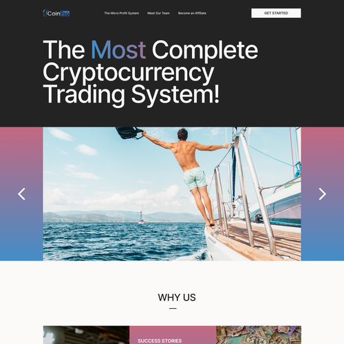 ***GUARANTEED PRIZE*** - NEW WEBSITE DESIGN FOR MLM -*****NEW***** Design by Olga Sh.