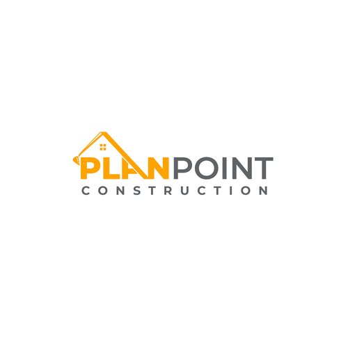 PlanPoint Construction Logo Needs A Remodel Design by iamJ