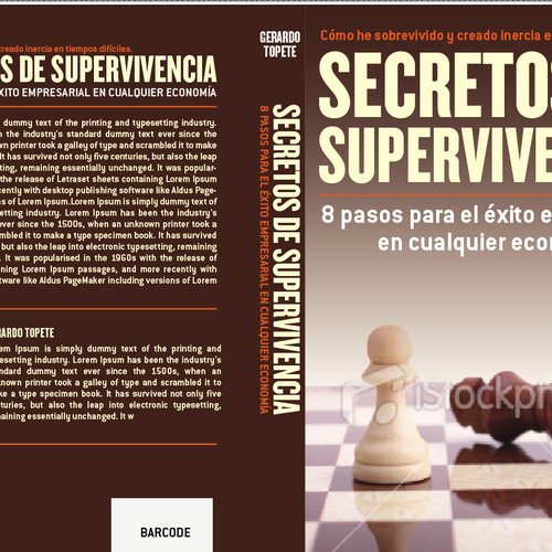 Gerardo Topete Needs a Book Cover for Business Owners and Entrepreneurs Design by dejan.koki