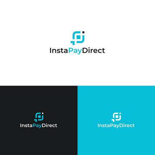 InstaPayDirect Logo and Website Diseño de topfiles