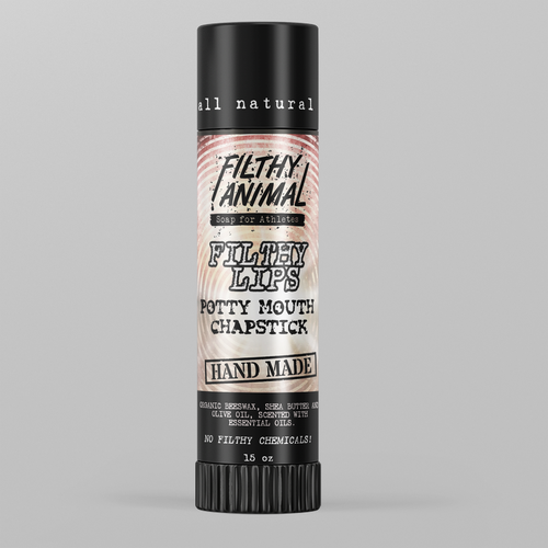 Chapstick label design Design by halesen