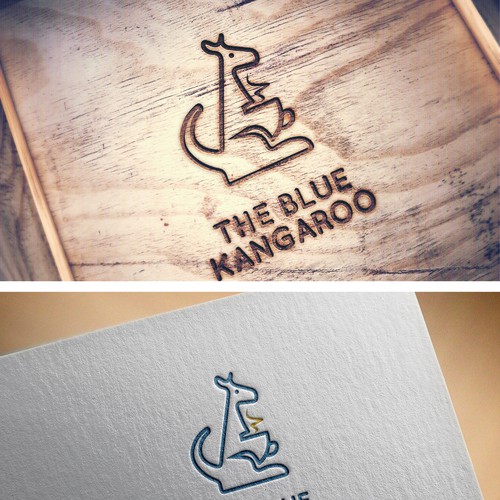 The Blue Kangaroo Cafe's quest for BRAND and Identity. Design by VSS Design