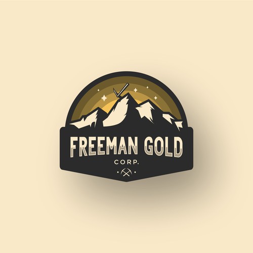 Gold Mining Company Logo Design réalisé par Chxvy