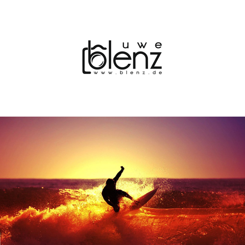 photography logo blenz.de Design by cv design