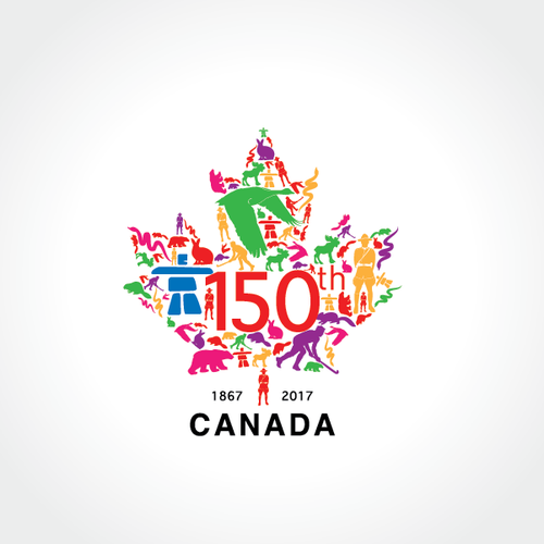 Community contest: Design Canada’s 150th birthday logo! Design by RanggaAri
