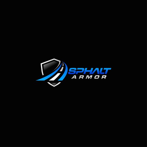 Powerful logo design for the most durable asphalt coating available Design by Z Creatives