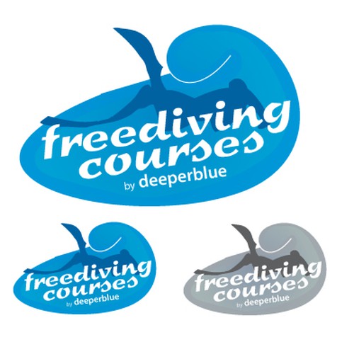 logo-for-spin-off-business-freedivingcourses-logo-design-contest