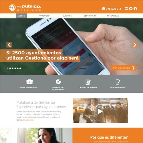 Web page design contest entry by Deq
