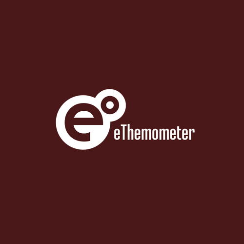 eTHERMOMETER needs a Brand Logo for our New Product Réalisé par Bluepeach®