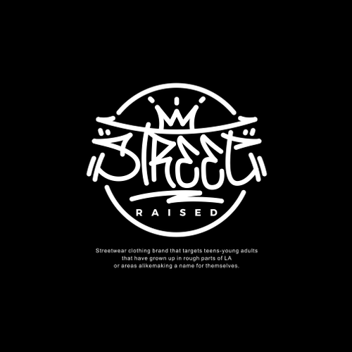 Design an edgy/urban logo for a streetwear clothing brand that appeals to teens-young adults. Design by zerO°