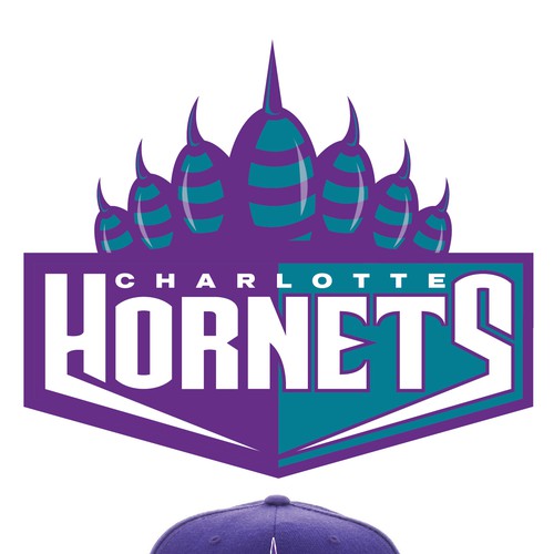 Community Contest: Create a logo for the revamped Charlotte Hornets! Design by Mihai Basoiu