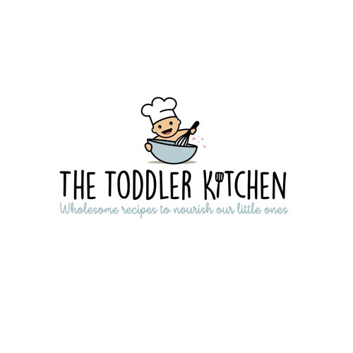 Fun logo for a food blog company focused on toddler and family nutrition and recipes. Design réalisé par meryofttheangels77