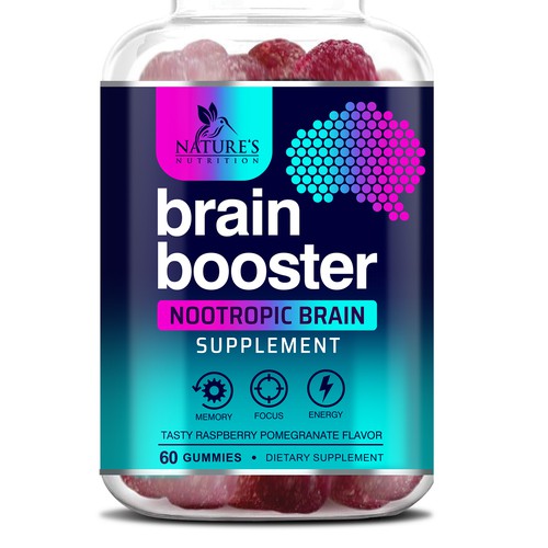 Brain Booster Supplement Design Needed for Nature's Nutrition Design by sapienpack