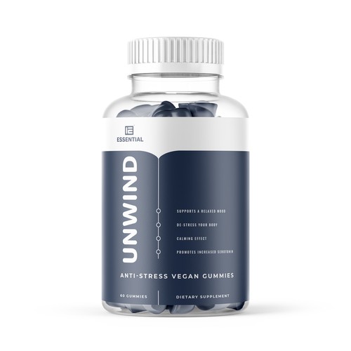 Trendy Supplement Brand Label Design Design von Randys