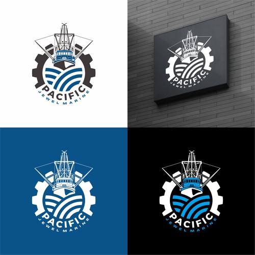 Alaskans needing Heavy Industrial Marine Logo Design by naisigraf