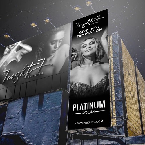 Billboard for a Nightclub and Gentlemen’s Club Design von Sketch Media™