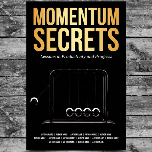 Create a cover for a book about Lessons in Productivity and Progress Design by Platinumedia