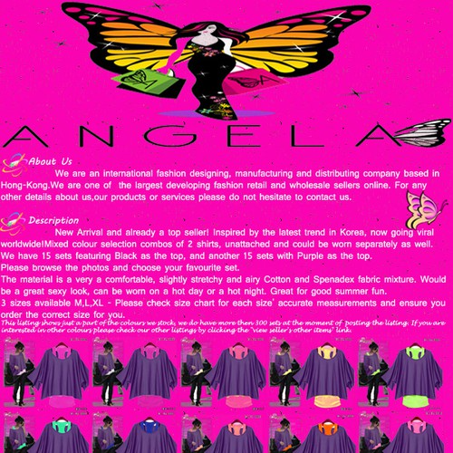Help Angela Fashion  with a new banner ad デザイン by Official.kaushik