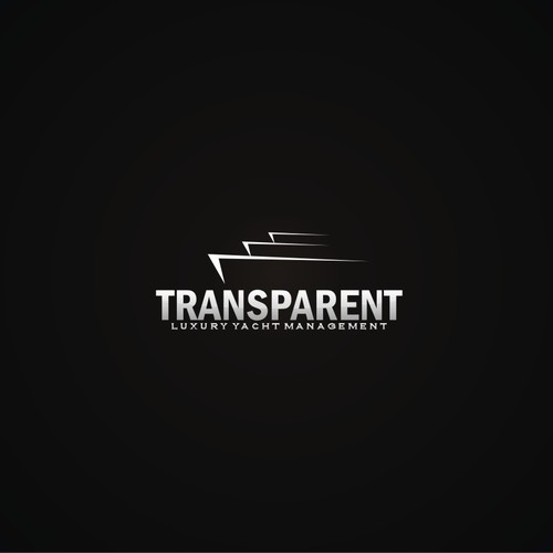 logo for TRANSPARENT Luxury Yacht Management Design by aank93