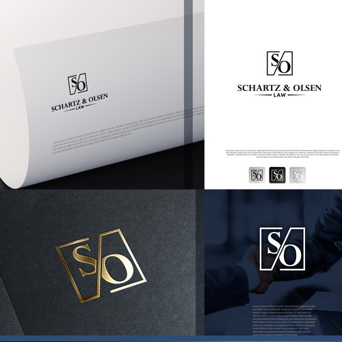 New Law Firm Logo and Brand Guide Packaging Design by Ctrl