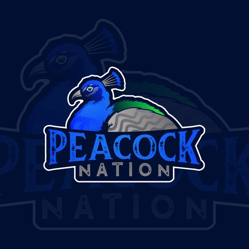 Basketball Logo for Peacock Nation - Your Winning Logo Featured on Major Sports Network Design by JNCri8ve