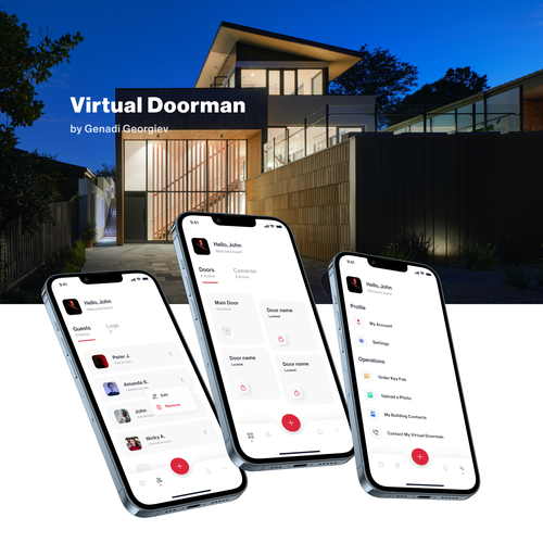 App redesign Design by Genadi Georgiev