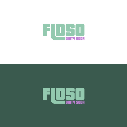 コンペ「Floso - Dirty Soda shop in Pacific Northwest」のデザイン by Mazdisgnさん 