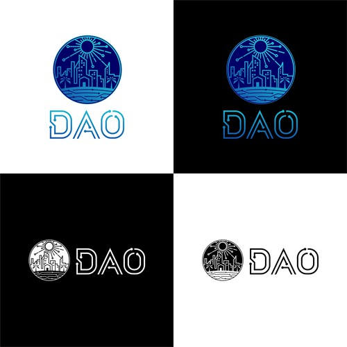 Logo — island DAO — let's buy an island — Ethereum blockchain Design von X-DNA