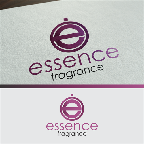 PERFUME Stores LOGO - Fragrances Outlet - ESSENCE Fragrances Design by ARRYGUN