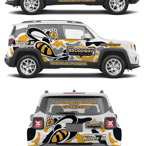 Striking wrap needed for Urban Pest control company Design by Kiky Rizki